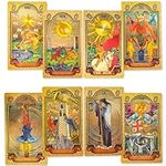 KIINO 78 Gold foil Tarot Cards with