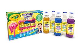 Crayola - Create Your Own Slime Kit, to Create Colorful Slime, Creative Activity and Gift for Children, Recommended Age: from 5 years old, 25-2160