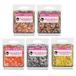 Buttons Galore Sprinkletz, Tiny Polymer Clay Embellishments for Crafts, Scrapbooks, Card Making & Shaker Crafts-Halloween- 60 Grams Total