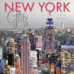 New York Glitz | 2024 12 x 24 Inch Monthly Square Wall Calendar | Graphique de France | NY Architecture Urban