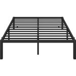 Yaheetech Queen Bed Frames, 14 Inch Metal Platform Bed with Steel Slat Support, No Box Spring Needed, Underbed Storage, Easy Assembly,Queen Bed