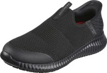 Skechers Women's Hands free Slip-Ins Work: Cessnock - Gwynedd Sneaker, Black, US 9