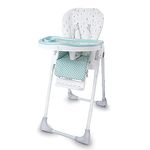 R for Rabbit Marshmallow Lite Baby Feeding High Chair for Kids / 6 Levels Smart Baby Feeding High Chair/High Chair for Baby Age 0 to 5 Years | 6 Months of Warranty | (Blue)