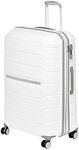 Samsonite Freeform Hardside Expandable with Double Spinner Wheels, White, Checked-Medium 24-Inch