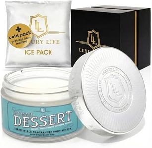 LUXURY LIFE BUTTER - 40% Extrait de Parfum Fragranced Body Butter with Hyaluronic Acid for Ultimate Moisture - Luxurious Room-Filling Natural Fragrances - Non-Greasy, USA Made, Intimate Dessert, 5 oz