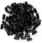 100 Pcs Rubber Bottle Pourer Caps P