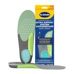 Dr. Scholl's Extra Support Insole Orthotics, Plus-Size, Tall, Wide Feet, Shock Absorbing, Arch Support, Distributes Pressure, Trim to Fit Inserts, Work & Casual Boots & Shoes, Women Size 6-11, 1 Pair