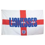 Hy-Pro Officially Licensed England FA Lionesses Flag 5' x 3' Womens World Cup