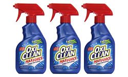 OxiClean Max Force Laundry Stain Remover Spray 12 ounce (pack of 3)