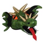 Beistle 60628 Plush Dragon Hat