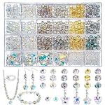 JADVY Premium Crystal Glass Beads f