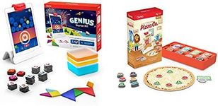 Osmo - Genius Starter Kit for iPad (New Version) - Learning Games & Pizza Co. Game - Ages 5-12 - Communication Skills & Mental Math - For iPad and Fire Tablet Base Required