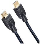 Amazon Basics High-Speed HDMI Cable (18Gbps, 4K/60Hz) - 6 Feet, Pack of 5, Nylon-Braided