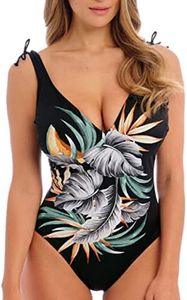 Fantasie - Maillot Une pièce Plongeant avec Armatures Bamboo Grove Jet - 85D