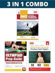 MTG International Mathematics Olympiad (IMO) Workbook, Prep-Guide & Previous Years Papers (PYQs) with Mock Test Paper Class 6 - SOF Olympiad Books For 2024-25 Exam (Set of 3 Books)