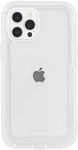 Case-Mate Pelican Voyager Clear iPhone 12 / iPhone 12 Pro Case with Belt Clip Holster Kickstand [18ft Drop Protection]