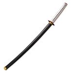 Sword fort Handmade Katana Anime Cosplay Sword, Carbon Steel Demon Sword Real Metal-Tomioka Giyuu