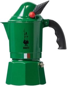 Bialetti 0002762/MR Moka Alpina Espresso Coffee Maker, Green, 3 Cup