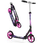 BELEEV Scooters for Kids, Adults, Teens, Quick-Release Foldable System, Front Suspension System, 200mm Big Wheels Scooter with 4 Adjustable Height, Kick Scooter with Carry Strap, Up to 220 lbs