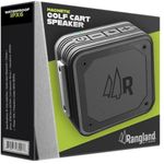 RANGLAND Golf Cart Bluetooth Speaker with Magnetic Mount and Protective EVA Carrying Case - Waterproof Wireless Speaker (for Job Sites, Portable Travel, Golfing and More)