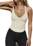 SVALIY Workout Tops for Women Racer