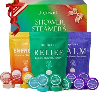 Shower Steamers Aromatherapy - 18 Pack Shower Bombs Birthday Gifts for Women, Organic with Eucalyptus Mint Lavender Watermelon Grapefruit Essential Oils Stress Relief, Mothers Day Gifts for Mom