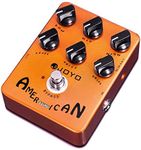 JOYO American Sound Amp Simulator Pedal of Fd 57 Deluxe Amplifier from Clean to Overdrive Sound for Electric Guitar Effect - Bypass (JF-14)