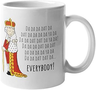 Da Da Da King George Hamilton Mug | Hamilton Merchandise - Hamilton Coffee Mug | Hamilton Musical Merchandise, Kids Mugs Hamilton Merch Gifts, Alexander Hamilton Cup (Hamilton Da Da)