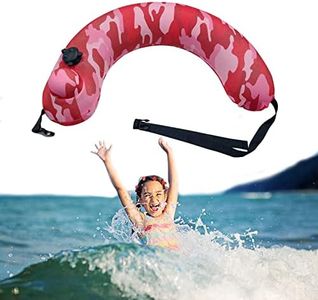 eirix Inflatable Swim Trainer for Kids/Adults, Protable Swimming Life Belt for Training, Multifunctional U Shaped Travel Neck/Waist Pillow