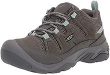 KEEN Women's Circadia Vent Low Height Breathable Hiking Shoes, Steel Grey/Cloud Blue, 7.5