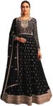 Wedding Reception Party Wear Beautiful Designer Long Anarkali Gown Suit for Women's Wear (CA/US, Numeric, 40, Regular, Regular, Choice - 5)