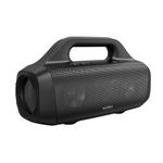 Soundcore Anker Motion Boom Bluetooth Speaker with Titanium Drivers, BassUp Technology, IPX7 Waterproof, 24H Playtime, App, Built-in Handle, Outdoor Speaker for Camping, Pool, Beach, Backyard