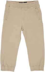 X RAY Jogger-Style Toddlers (2T-4T) Stretchy Colored Denim Jeans, Casual Pants for Boys with Tapered Leg and Elastic Waistband, Boy Clothes,Khaki, 2T