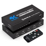 5 Port Hdmi Switch With Remote