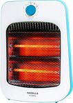 Havells Cozio Quartz Room Heater 800 Watt, 2 Heat Setting, 2 Year Warranty (White, Blue)