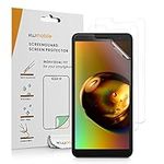 kwmobile Screen Protectors Compatible with Alcatel 1B (2022) Screen Protector - 3X Ultra-Clear Transparent Phone Films