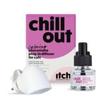 Itch | Chill Out Starter Kit for Cats | Calming Pheromones Plug in Diffuser and 30-Day Refill | Anxiety and Stress Relief