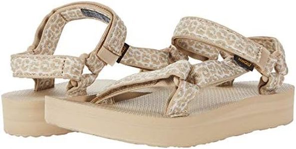 Teva Women's Midform Universal Dorinda Outdoor Sandal, Sesame, 7 US