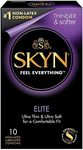 SKYN Elite Condoms, Ultra Thin & Ultra Soft, Synthetic Polyisoprene, Non Latex, 10 Count Box