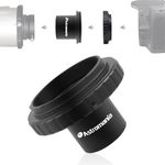 Astromania T-Ring and M42 to 1.25" Telescope Adapter (T-Mount) for All Canon EOS SLR/DSLR Cameras