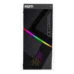 ROM Gaming Desktop (AMD Ryzen 5 4500 3.6 Ghz/8 GB DDR4 Ram/256 GB M.2 NVMe SSD/Windows 11 Pro/Nvida GT 730 Graphics with 4 GB/WiFi 5/Bluetooth/Black), G3IN, Black