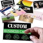 Business Cards Personalised, Custom 100PCS Double-Sided Printing Business Cards with Your Logo Design 3.5"x 2" Cards for Small Business - Custom Business Cards 2