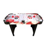 RUP Air Hockey Table, 4ft Electric Powered, Digital Scoreboard, 2 Players Game Set with Pucks and Pushers