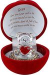 SAFRI Gran Gift Love Ornament Birthday Anniversary Christmas Keepsakes Present Grandma Granny Plaque