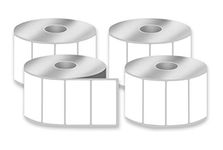 LabelX 2.25" x 1.25" UPC Barcode, Address,Perforated & Compatible with Zebra Desktop Printers & Rollo Label Printer(not for Dymo Printers) (4Rolls, 1000/roll)
