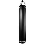 Hayabusa Muay Thai Heavy Bag Pre-Filled Design and Specialized Hanging System - Black, 100lb