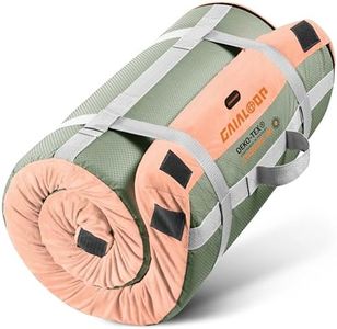 Gaialoop Memory Foam Glamping Roll Up Futon Mattress, Japanese Floor Bed Camping Mattress Sleeping Mat for Indoor and Outdoor