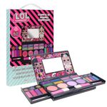 L.O.L Surprise! Townley Girl 30 Pcs Cosmetic Compact Set Includes Mirror, 14 Lip glosses, 8 Eye Shadow, 4 Blushes & 4 Brushes Safe & Non-Toxic Colorful Portable Foldable Makeup Beauty Kit for Girls