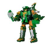 Power Rangers 25905 Ninja Steel DX Rumble Tusk Megazord, Multicolor