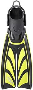 TUSA SF-0111 Hyflex Zoom Scuba Diving Fins, Large/X-Large, Flash Yellow